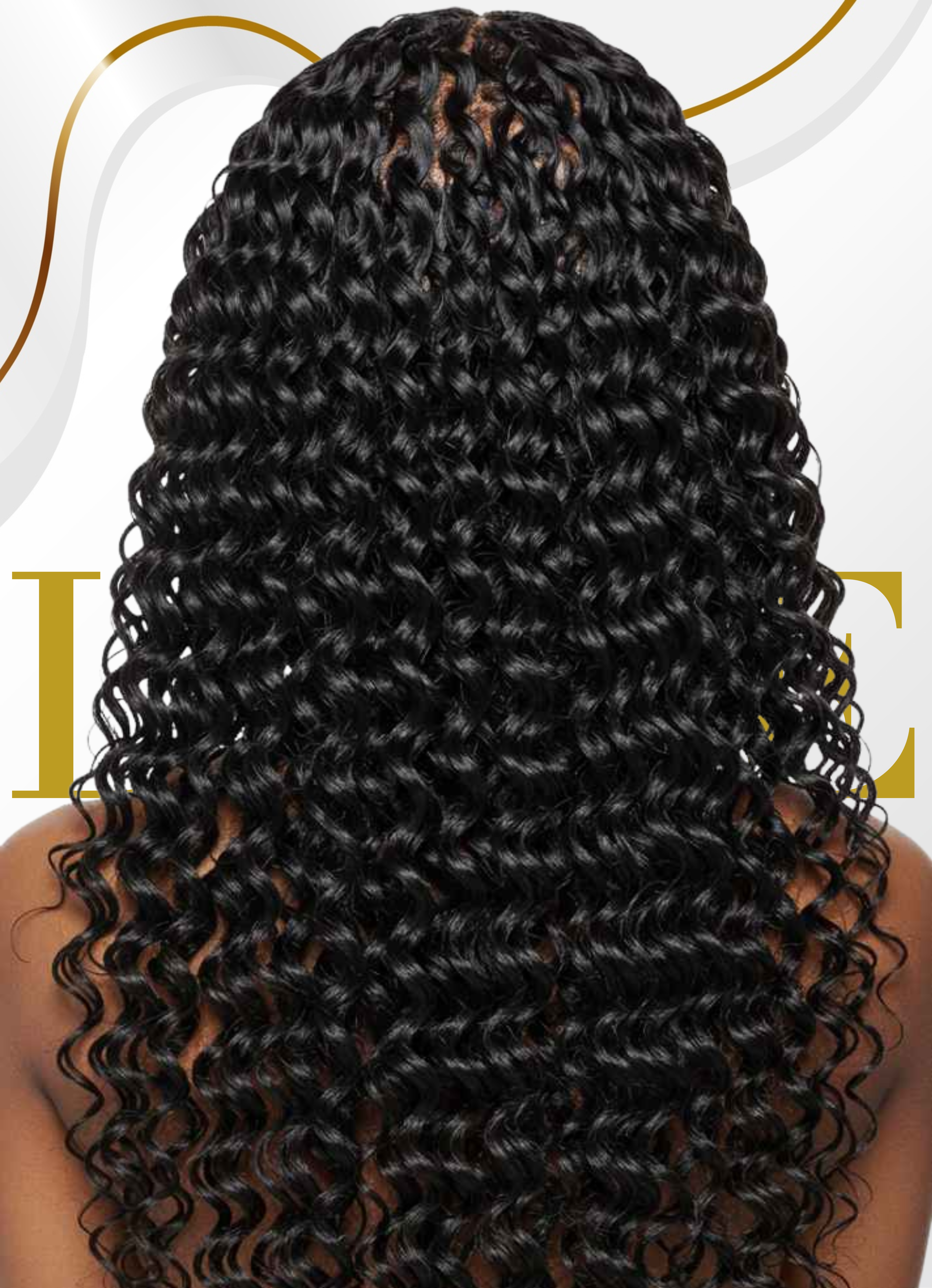 Deep Wave Feather Crochet Remy Human Hair Extensions