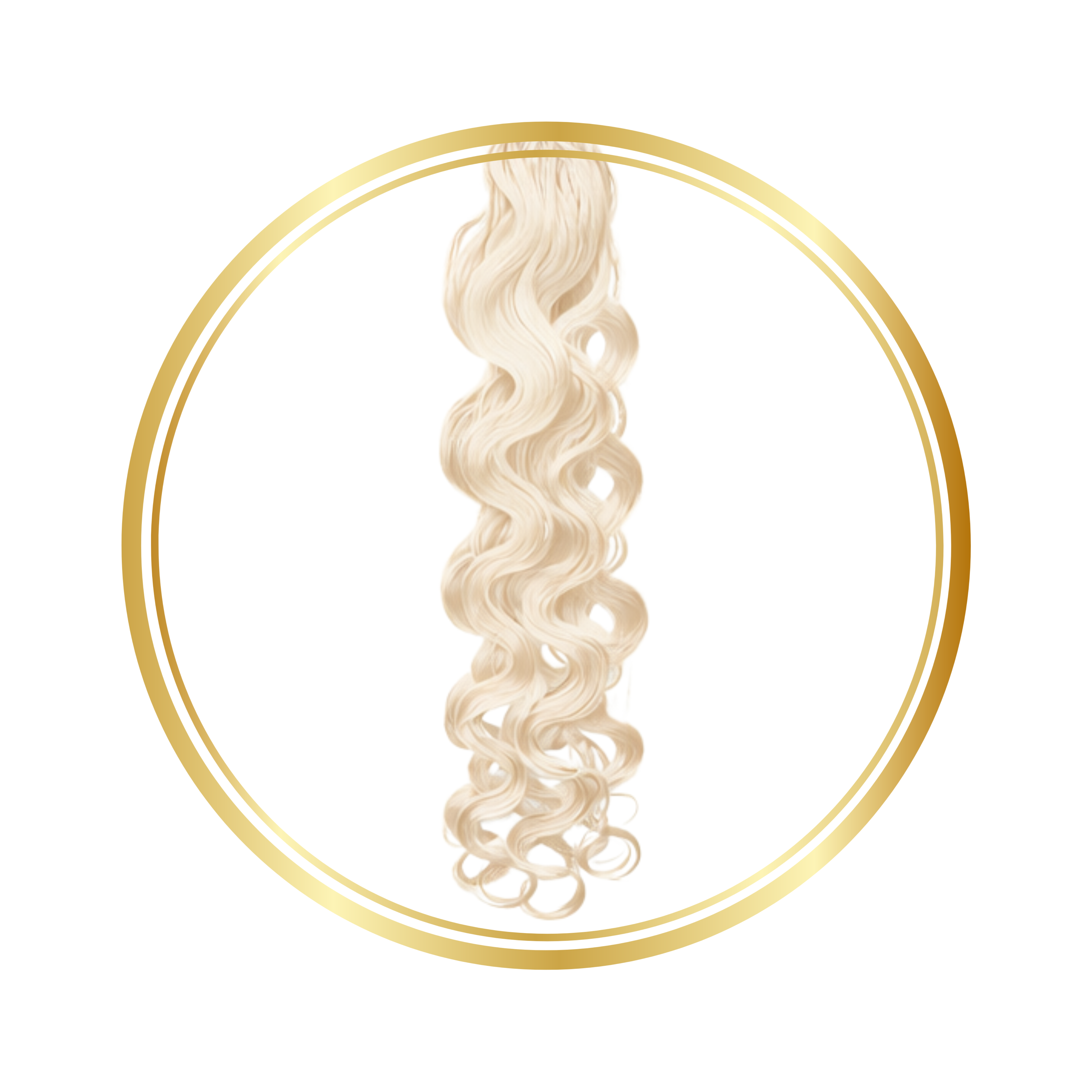 Platinum Blond Body Wave Feather Crochet Remy Human Hair Extensions