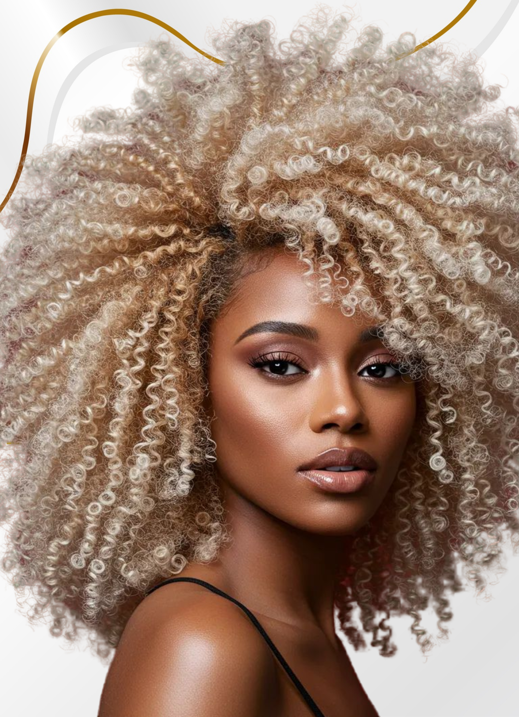 Platinum Blond Passion Twist Feather Crochet Remy Human Hair Extensions