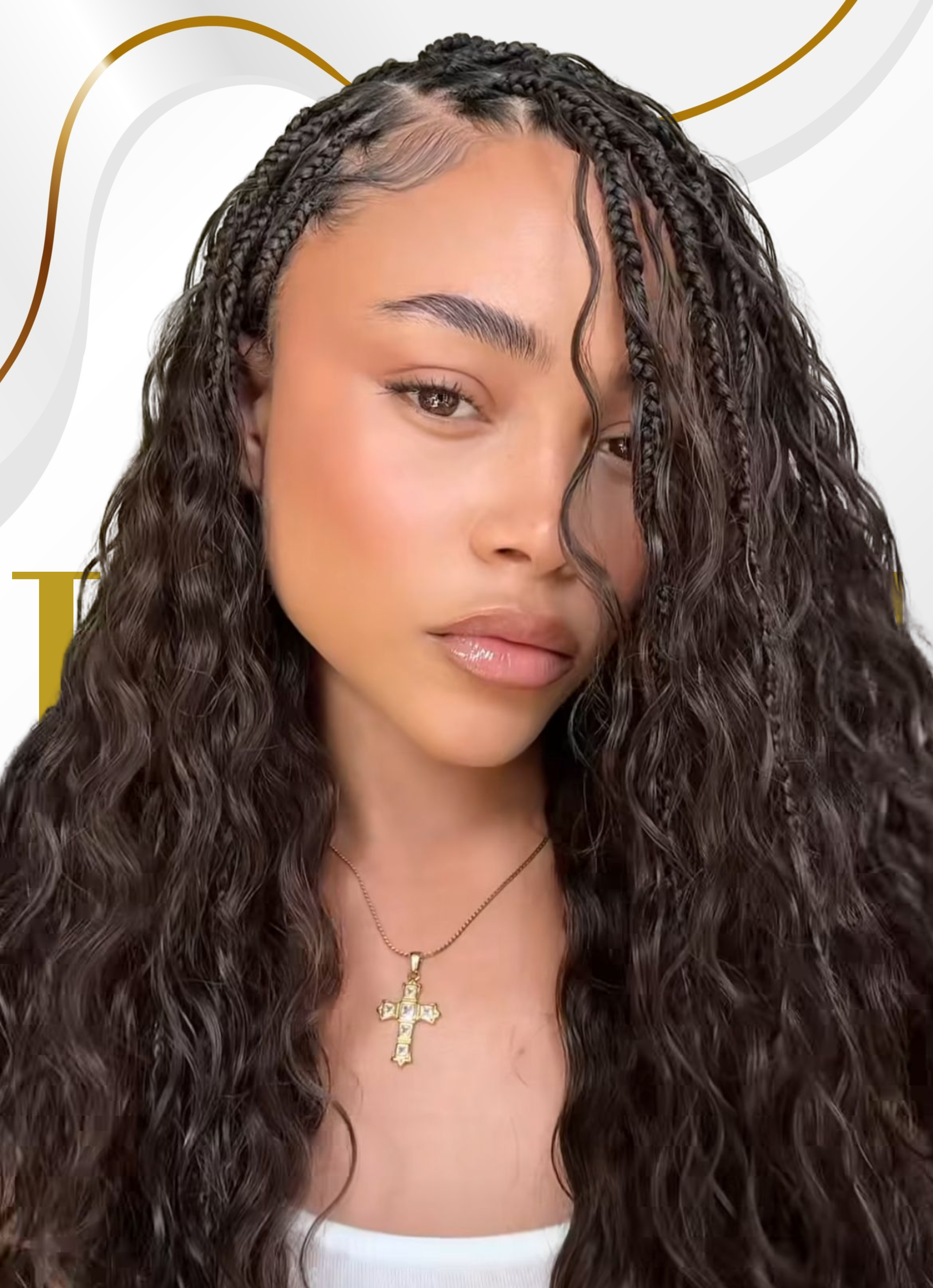 Darkest Brown Body Wave Feather Crochet Remy Human Hair Extensions